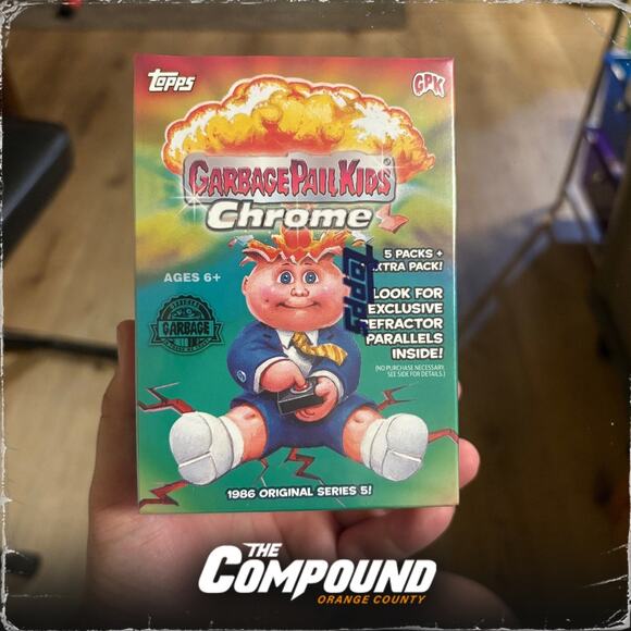 GPK Garbage Pail Kids - Topps Chrome - Blaster Box - New Sealed - Picture 1 of 4